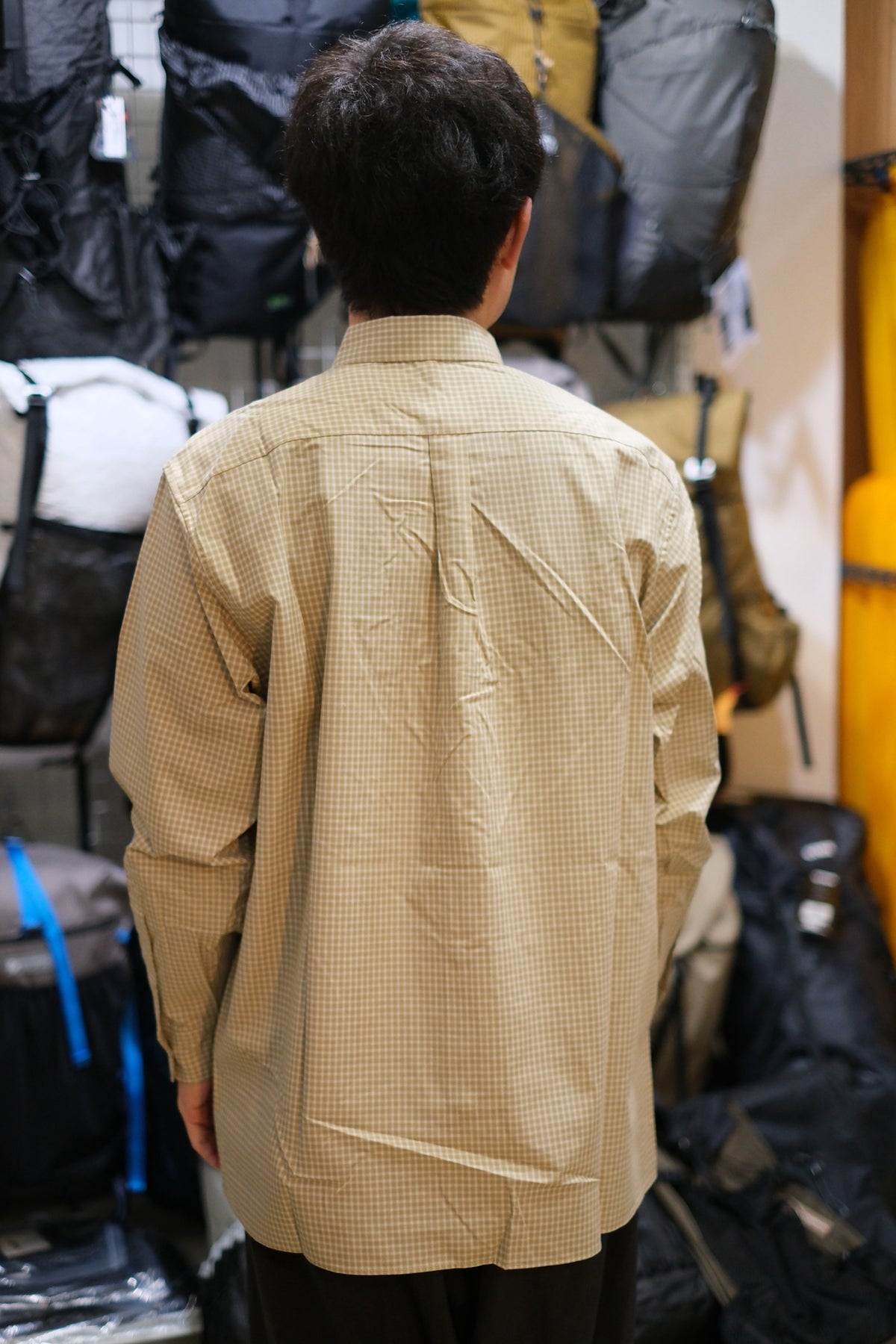 PR CHECK SHIRT 2 MSH-7C-2【迷迭香】