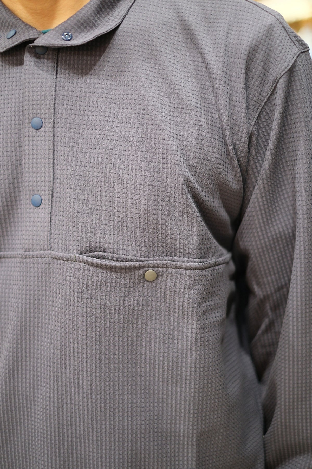 DOUBLECELL PULLOVER（オクタ未満、Tシャツ以上の保温性／端境期に最適ウェア）【STATIC】
