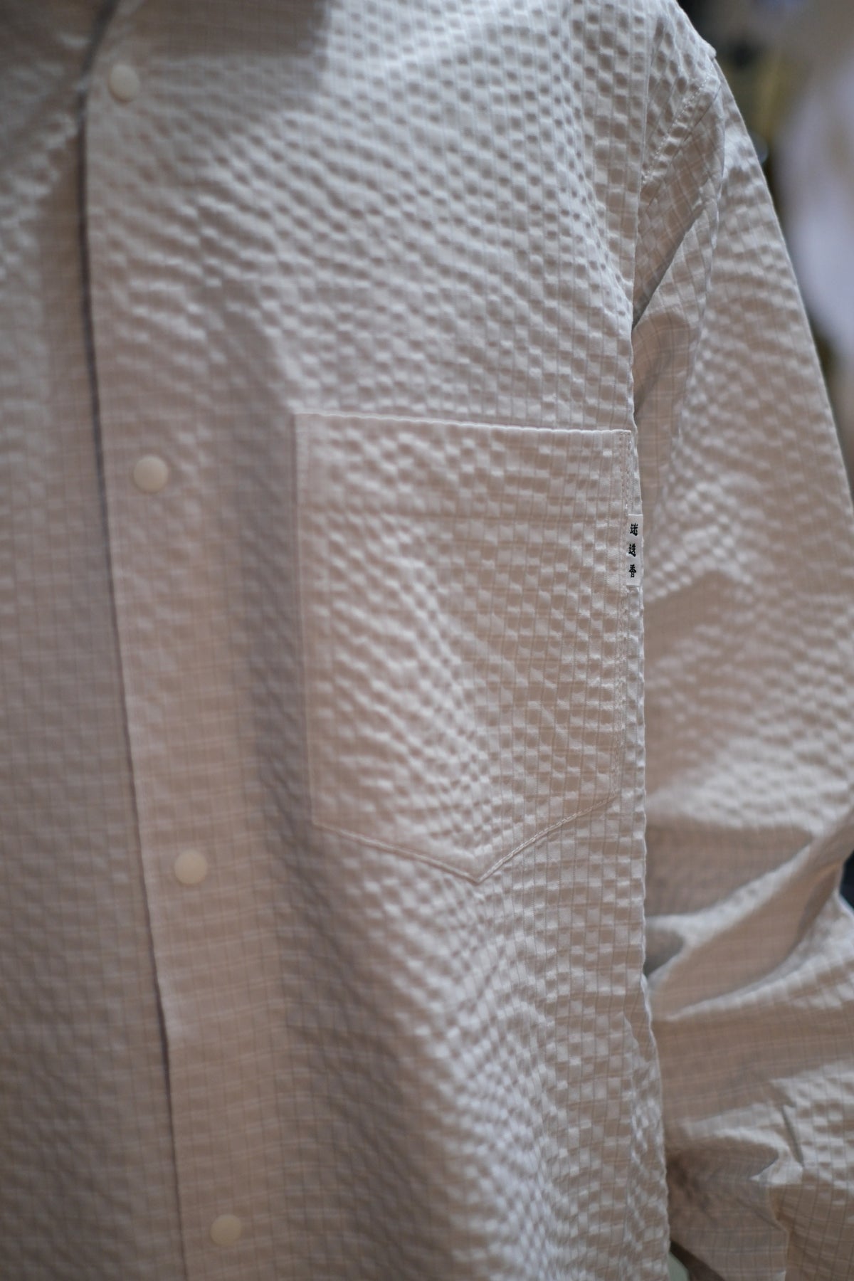 PR CHECK SHIRT 1 MSH-7C-1【迷迭香】