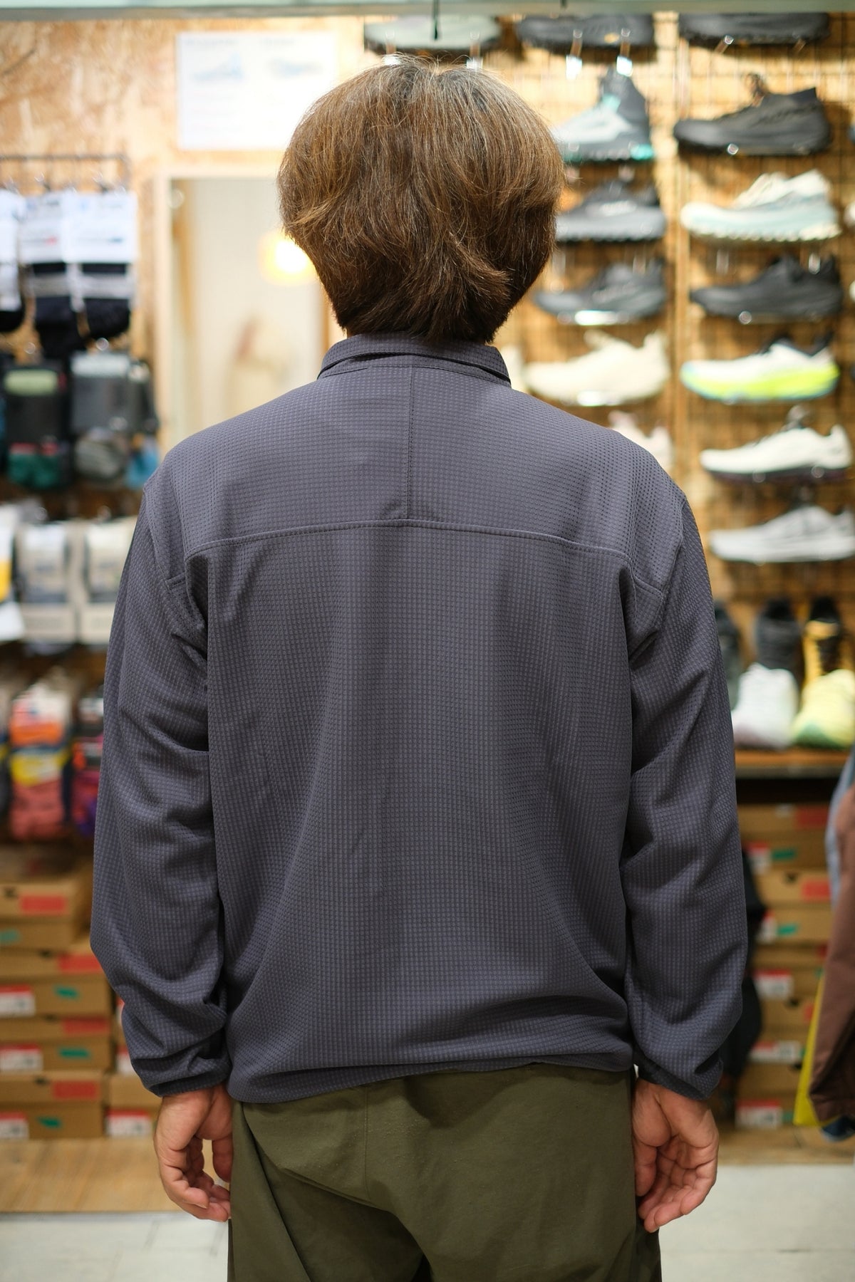 DOUBLECELL PULLOVER（オクタ未満、Tシャツ以上の保温性／端境期に最適ウェア）【STATIC】