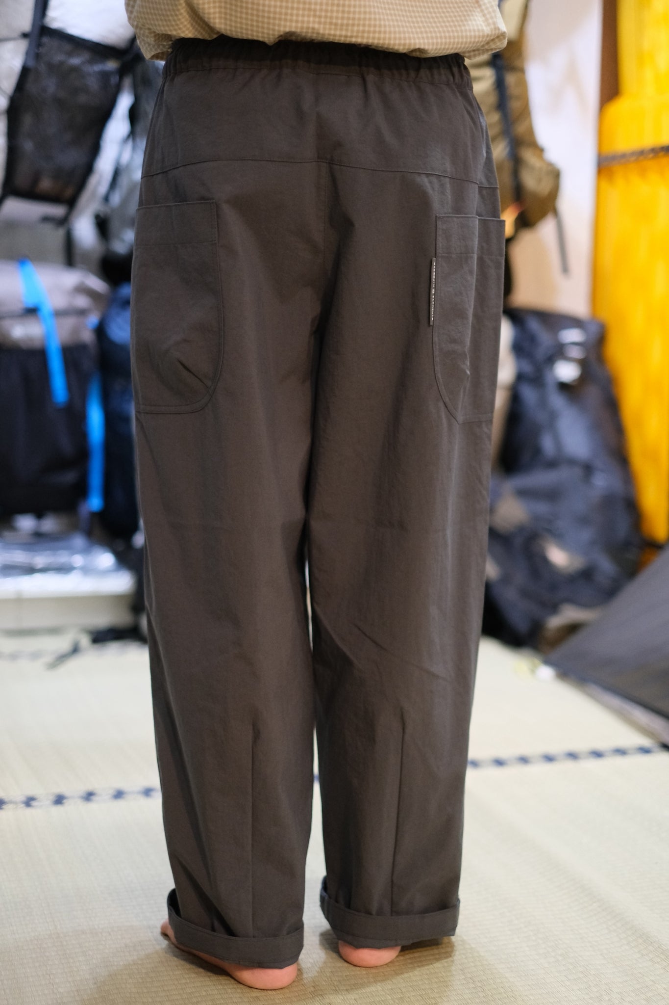 ヴィンテージナイロン のカーブパンツ 2026FW【AXESQUIN ELEMENTS】