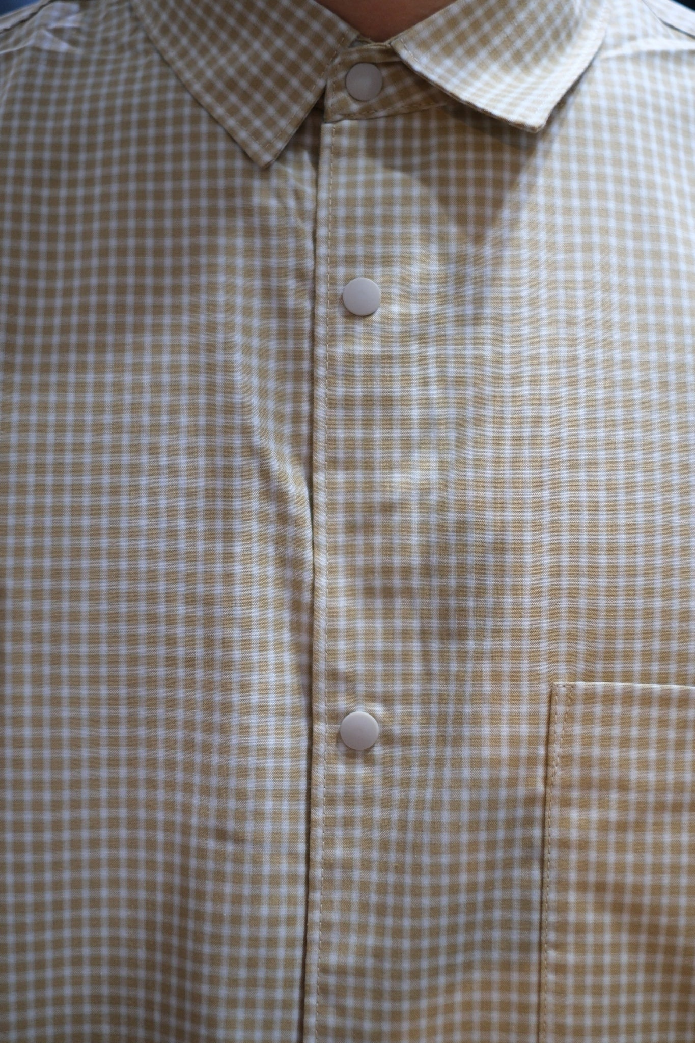 PR CHECK SHIRT 2 MSH-7C-2【迷迭香】