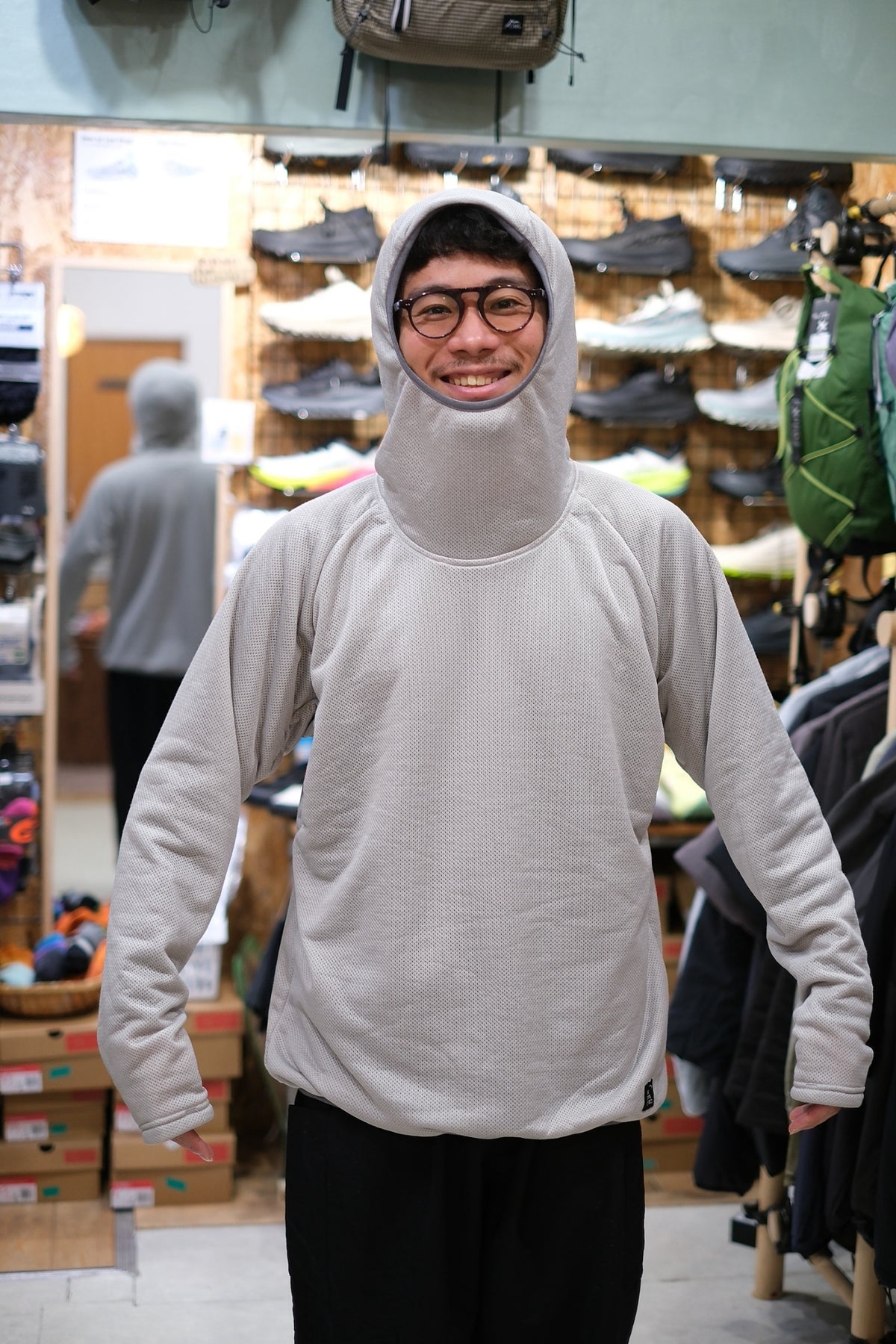 ADRIFT P/O HOODY（オクタのハイネックフーディ―）【STATIC】