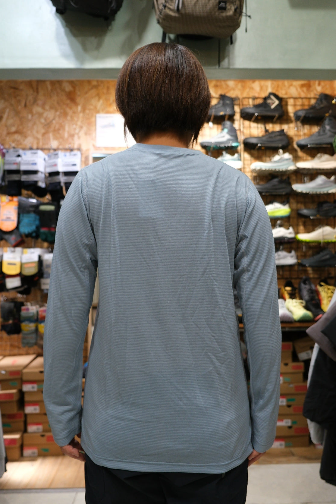ALL ELEVATION L/S SHIRTS W's（メリノウール×ポリエステル／長袖）【STATIC】