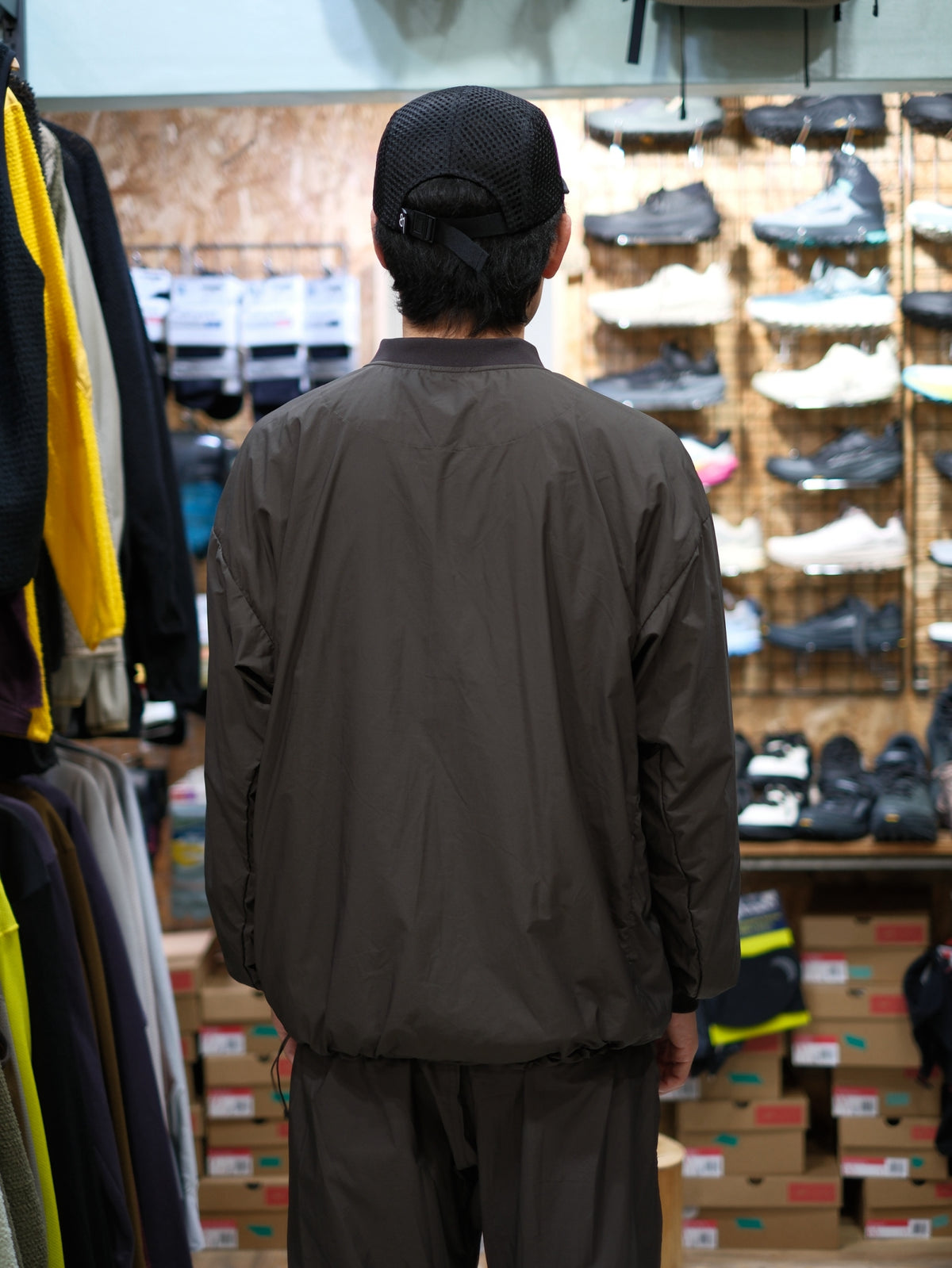 Sato Wind Blouson（通気するブルゾン型ウインドシェル）【TANNUKI】Pumpkinは当店別注色です