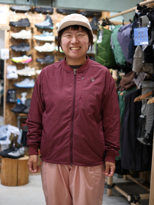 Sato Wind Blouson（通気するブルゾン型ウインドシェル）【TANNUKI】Pumpkinは当店別注色です