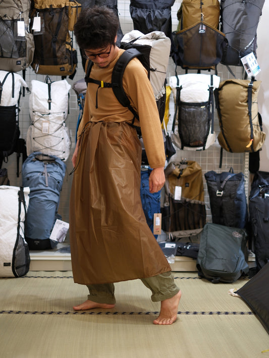 Hiking Skirt（ロング丈のレインスカート）【CAYL】