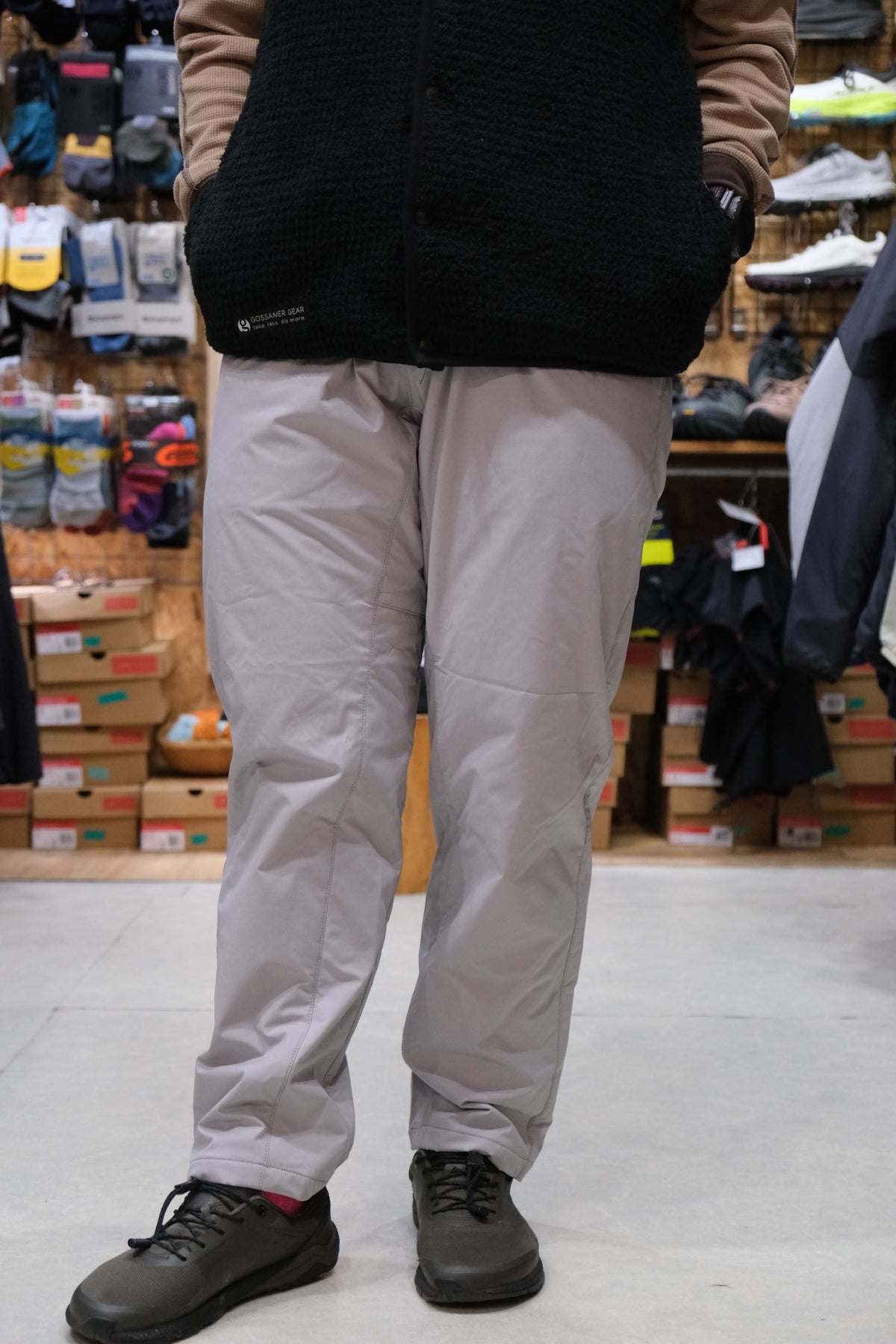 HIKE & BIKE JOGGER PANTS（裏地オクタの軽量あったかパンツ）【PAPERSKY】