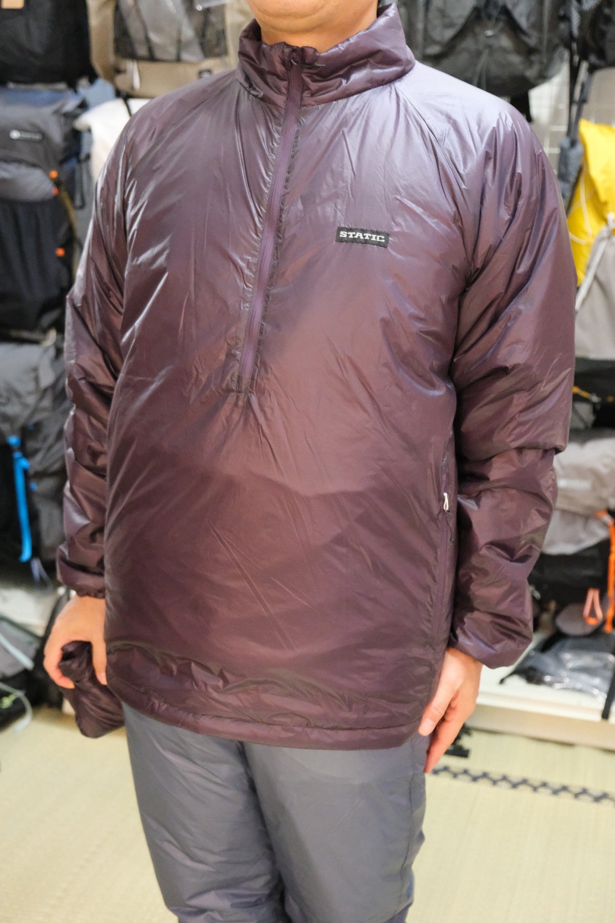 CAPSULE 60 PULLOVER（化繊中綿THERMOFRONT® OA使用の超軽量インサレーションプルオーバー）【STATIC】
