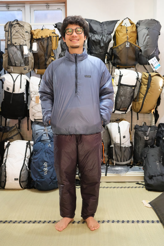 CAPSULE 40 PANTS（化繊中綿THERMOFRONT® OA使用の超軽量インサレーションパンツ）【STATIC】