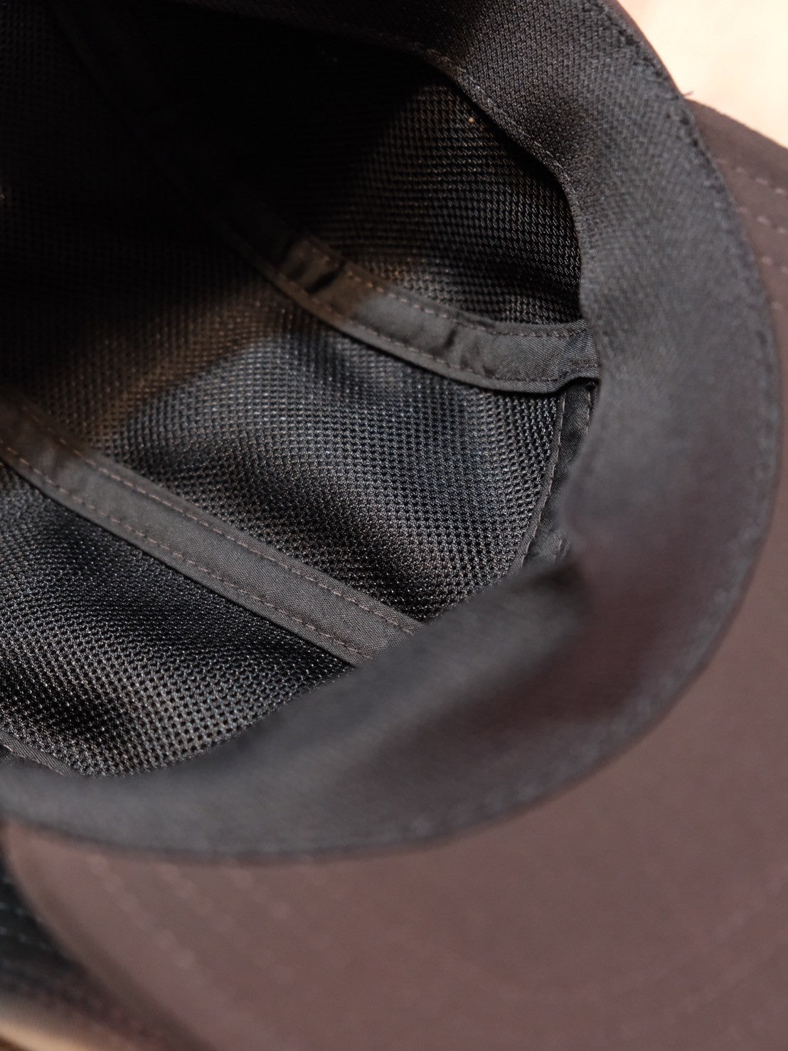 Sato Synthetic Mesh Cap: Color Brown | TANNUKI Running Wear Shop