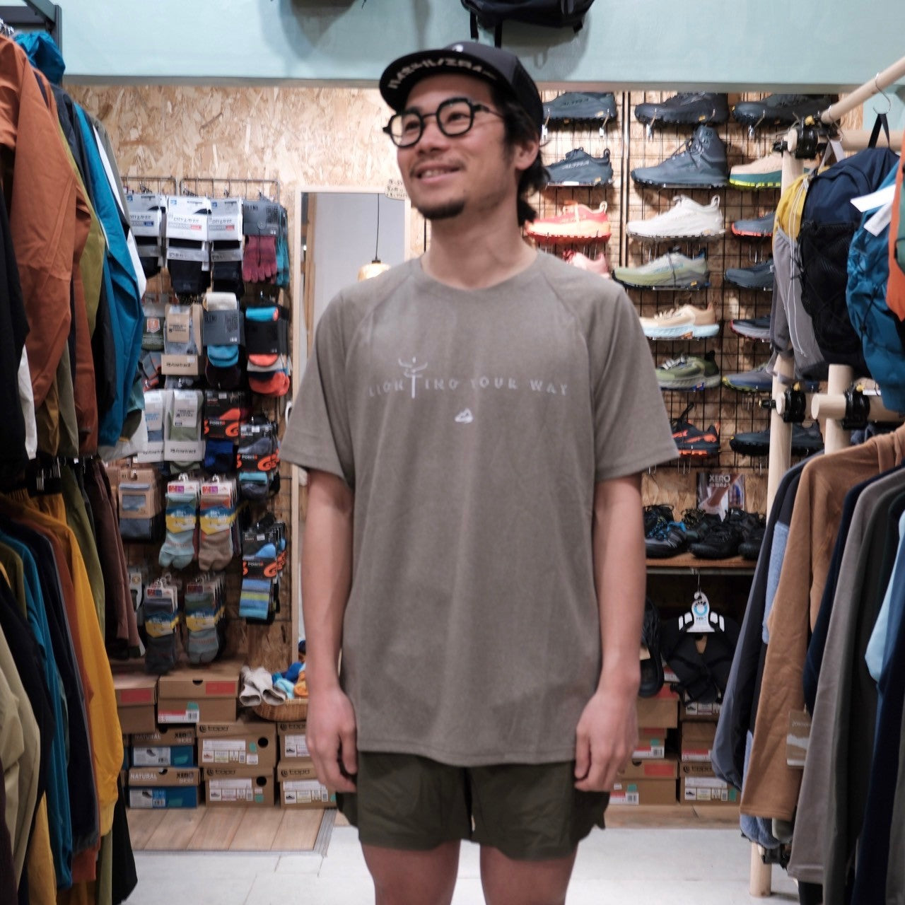 Doo-Bop T-Shirt（張り付かない速乾Tシャツ）【milestone】