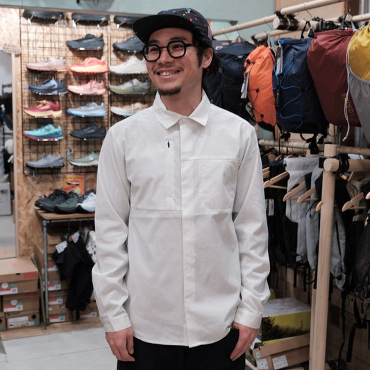 Chill L/S Shirt M's（通気性抜群/山から街へシームレスに使用できるシャツ）【Teton Bros.】 ※旧カラーの為、30％OFF