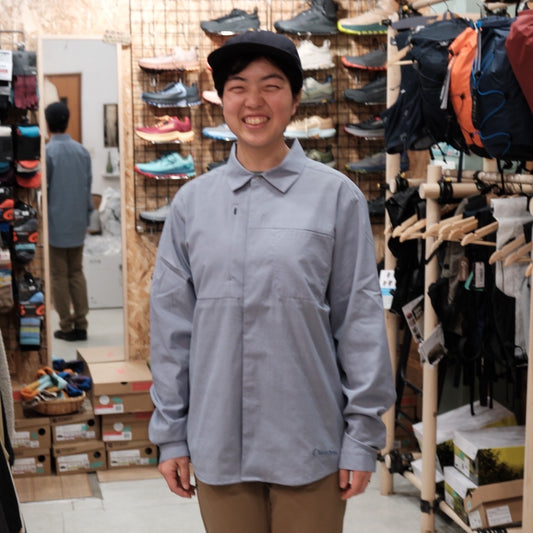 Chill L/S Shirt M's（通気性抜群/山から街へシームレスに使用できるシャツ）【Teton Bros.】 ※旧カラーの為、30％OFF