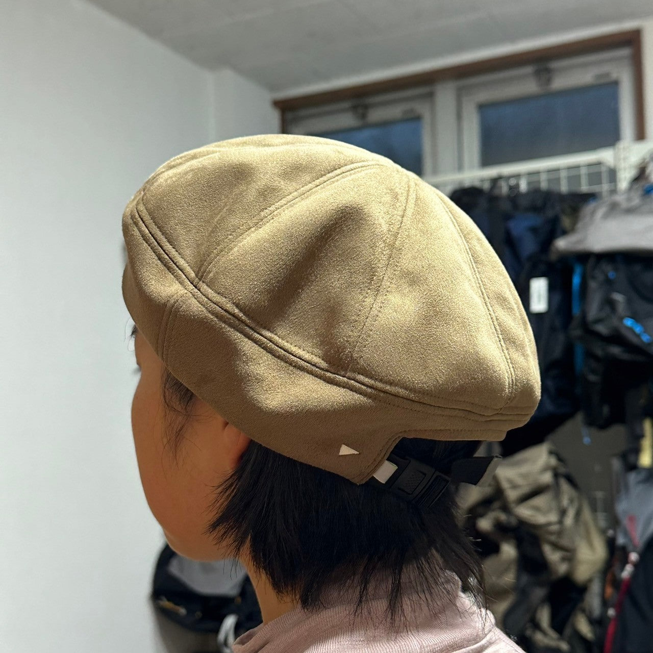 Nap Peach Beret【halo commodity】