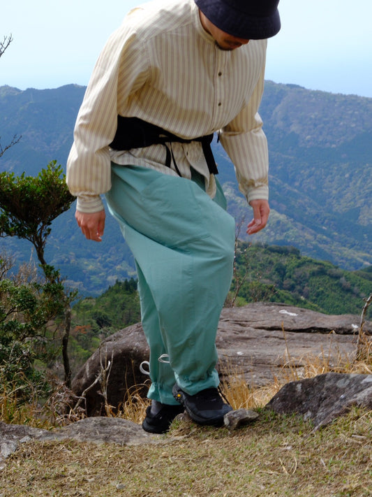 オテンバパンツAir 2026（ワイドシルエット/通気性抜群/蒸れ知らず）【SANKAKU STAND × AXESQUIN】 ※サンスタグリーン先行販売