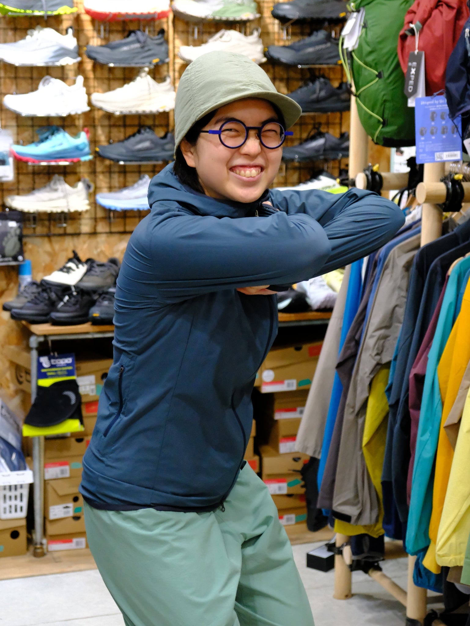 WS WIND RIVER HOODY Women《2025SS》（通気性のあるウインドシェル