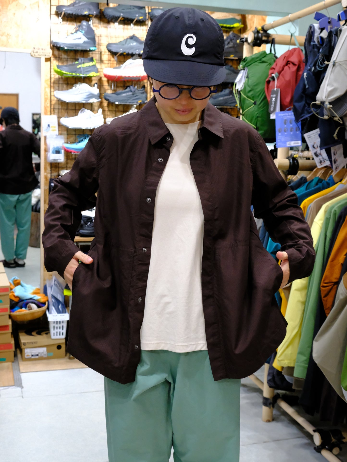 Ws Tree Chore Jacket（山でも街でもタフに使えるシャツジャケット）【HOUDINI】