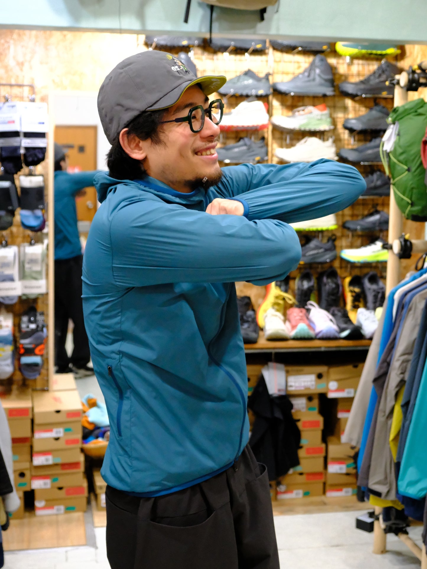 Wind River Hoody Mens ≪2026SS≫ （程よい通気性で蒸れにくいウインドシェル/胸周りが広くなりました！）【Teton Bros.】