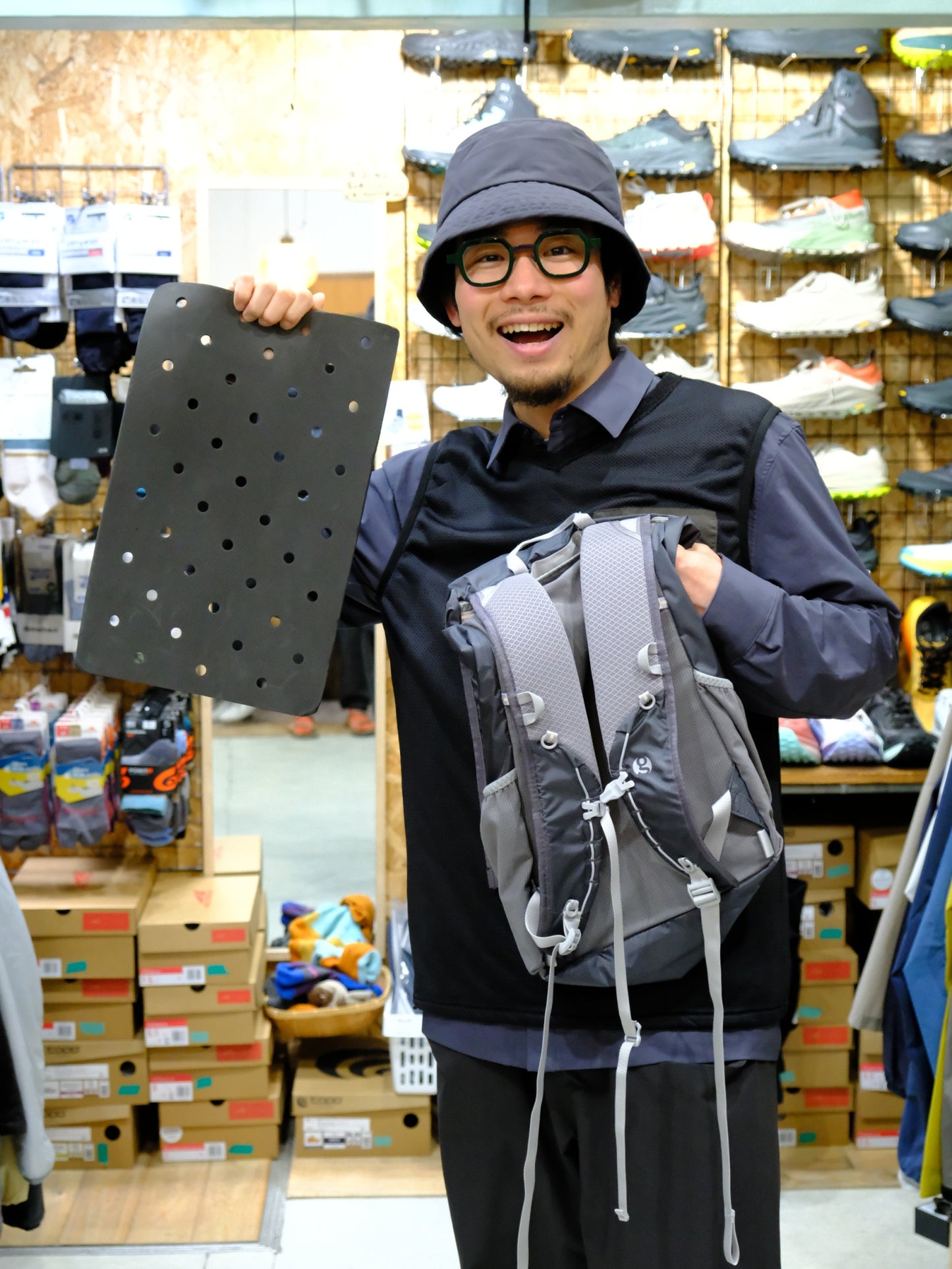 MINIMALIST 19 DAYPACK（超軽量331g/日帰り/アタックザック/19L）【GOSSAMER GEAR】