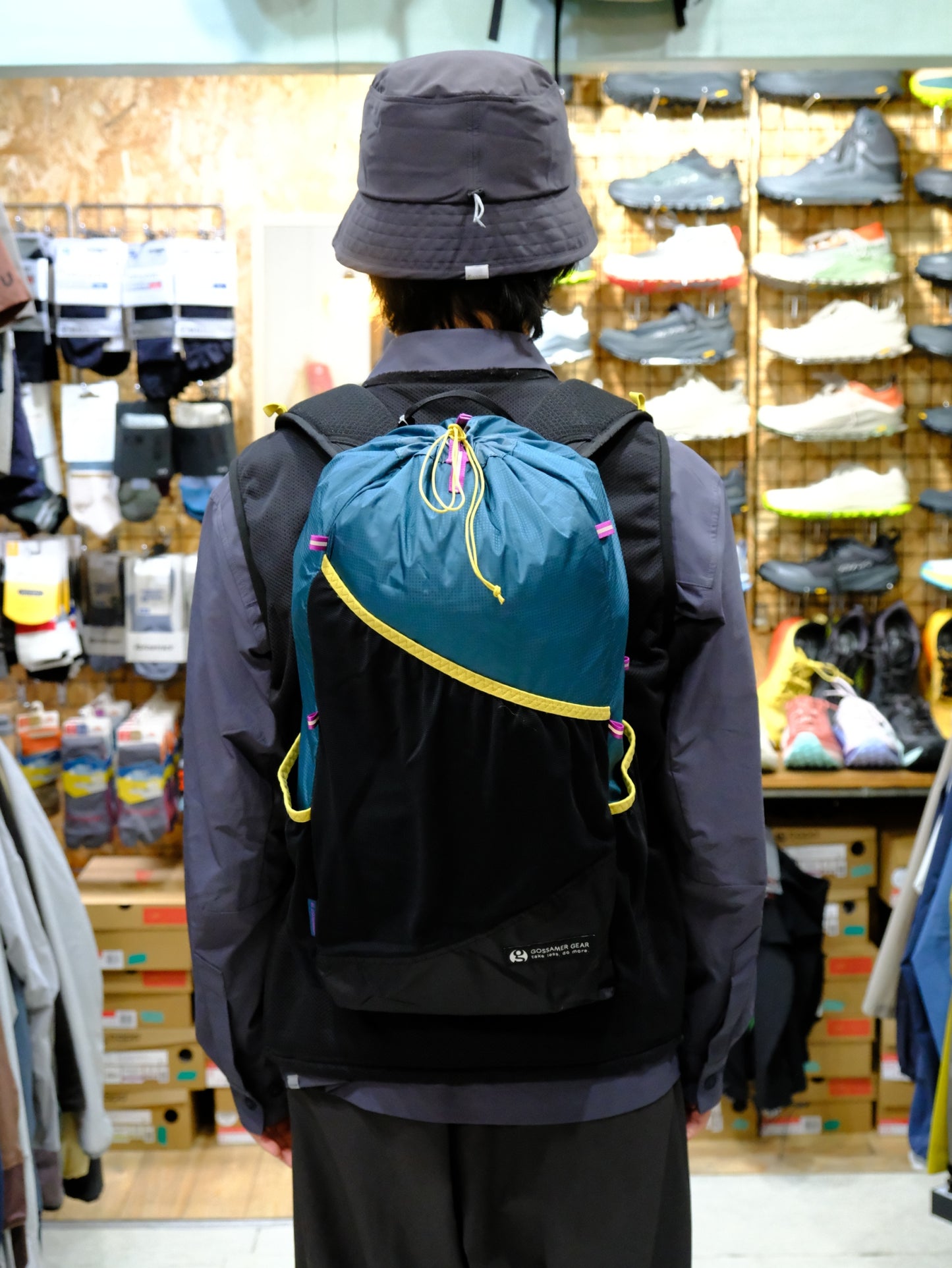 MINIMALIST 19 DAYPACK（超軽量331g/日帰り/アタックザック/19L）【GOSSAMER GEAR】