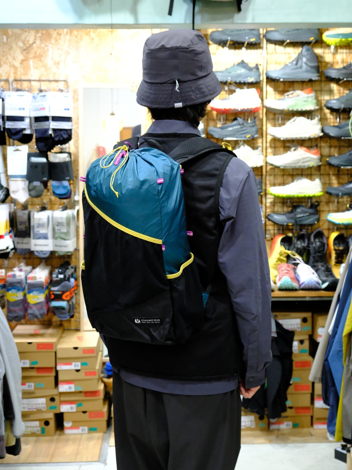 MINIMALIST 19 DAYPACK（超軽量331g/日帰り/アタックザック/19L）【GOSSAMER GEAR】