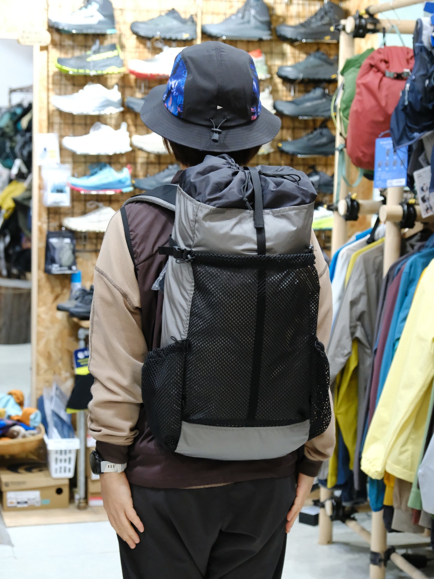 FAB（25L/390g/日帰り・山小屋泊/シンプルだけど背負い心地が良いバックパック）【TRAIL BUM】