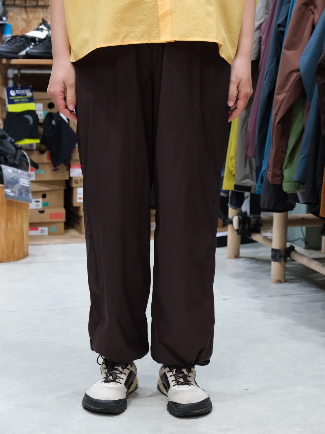 UL EASY PANTS（1年中使える軽量パンツ/1枚でも重ね着でも◎）【RYOGEN】