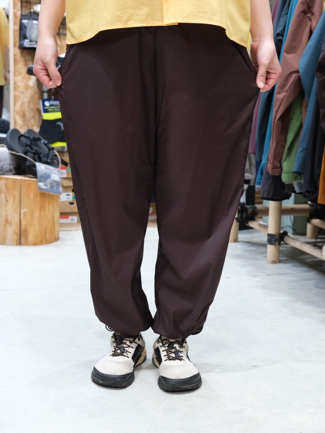 UL EASY PANTS（1年中使える軽量パンツ/1枚でも重ね着でも◎）【RYOGEN】