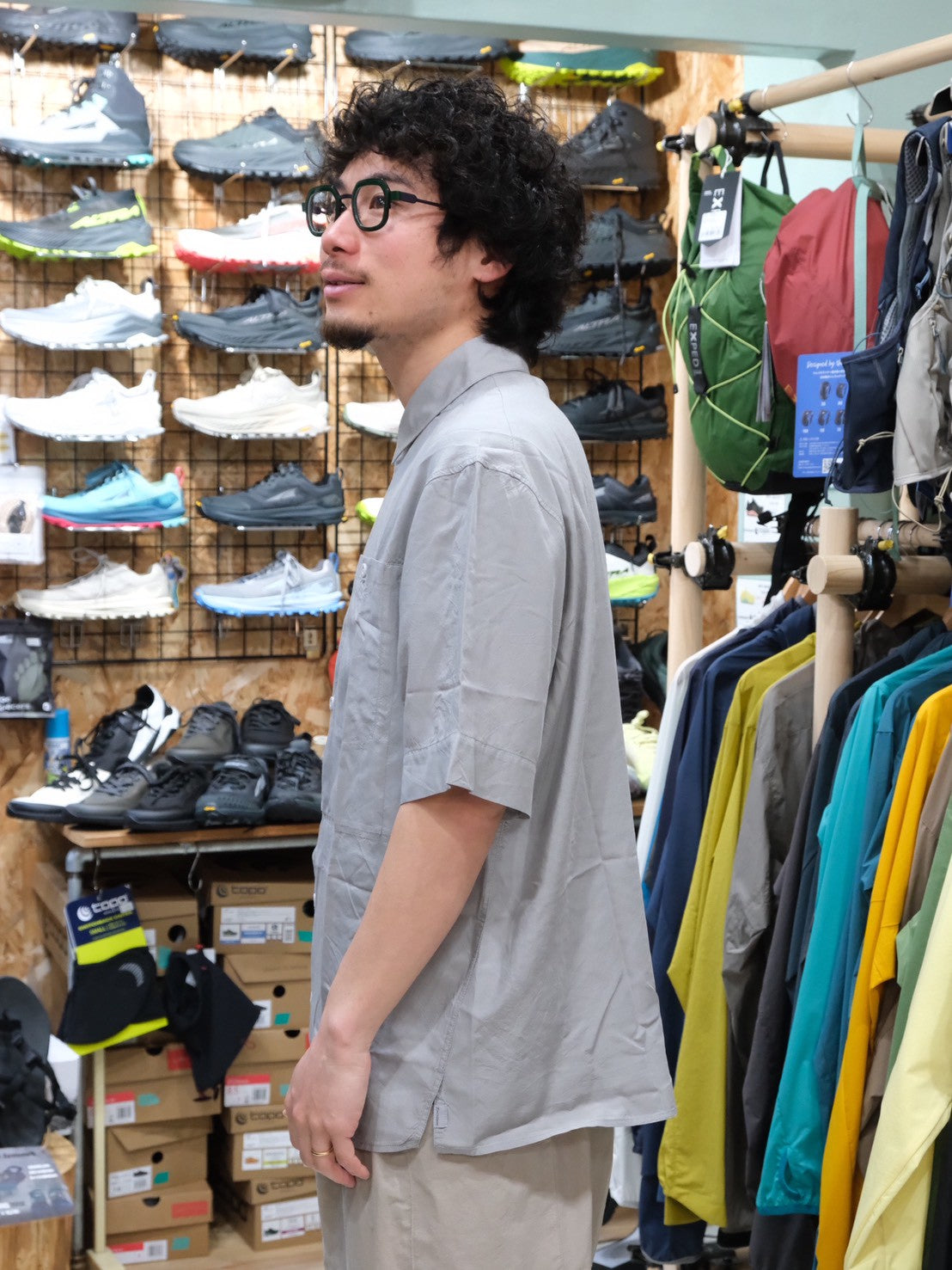 Ms Tree Shortsleeve Shirt（肌触り◎／日常から山まで万能な半袖