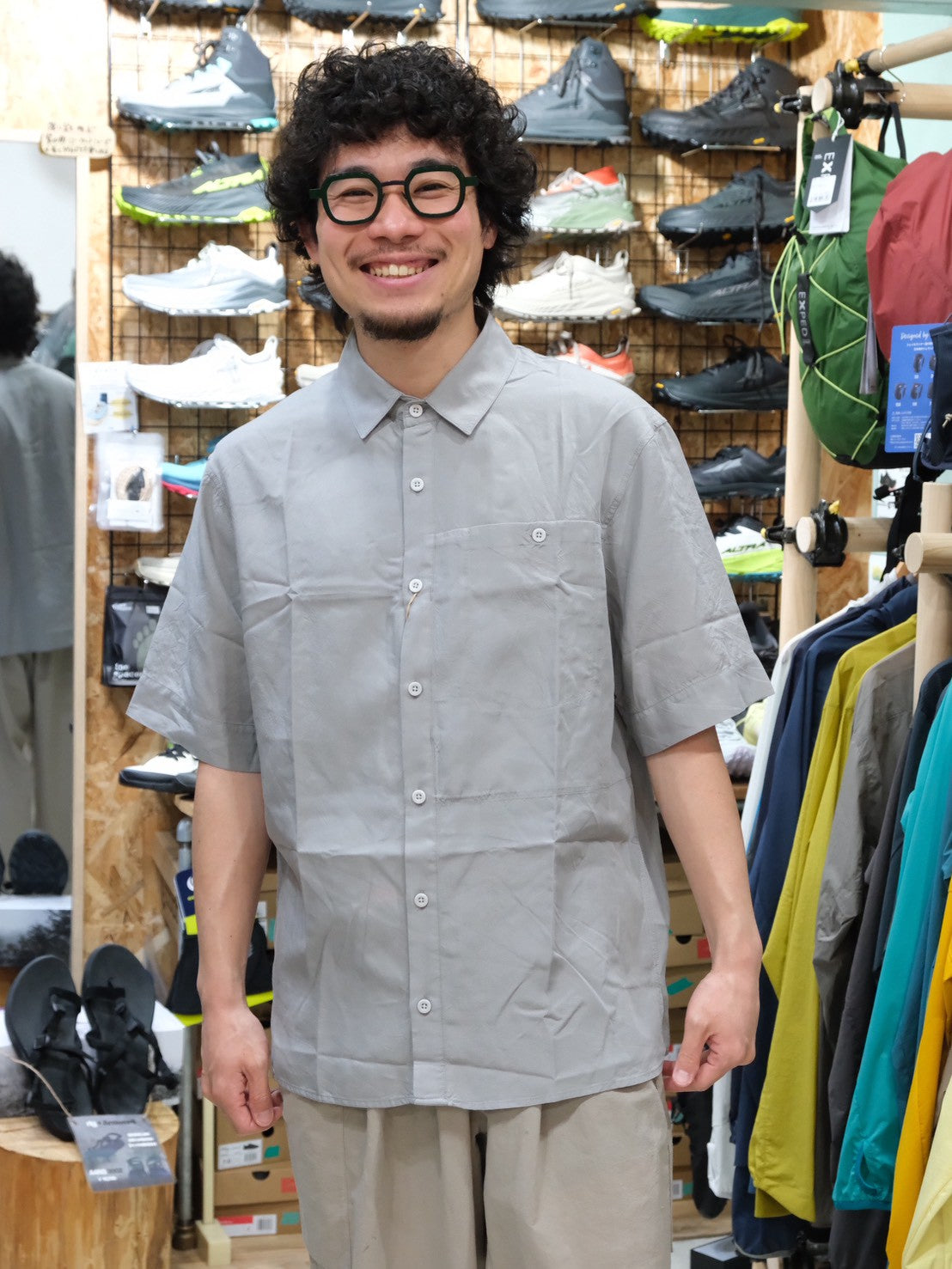 シャツ Ms Tree Shortsleeve Shirt（肌触り◎／日常から山まで万能な半袖
