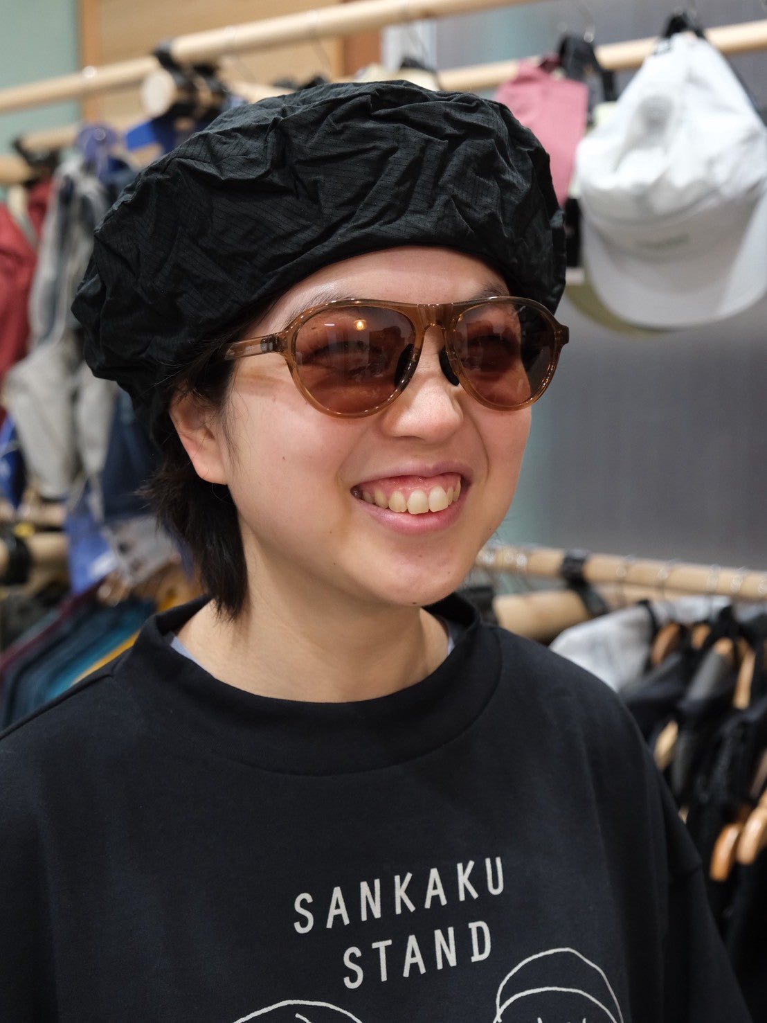 TANNUKI Sunglasses（樹林帯でも見やすい/ノーズパッド角度調整可能/汗