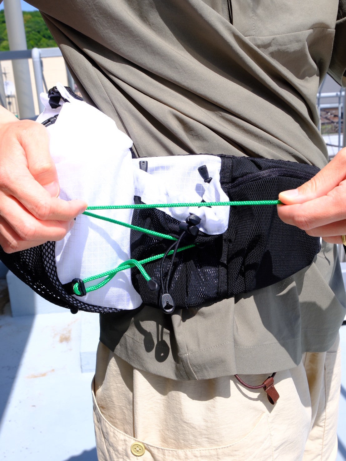 Fanny Pack Grid（サンカクスタンド別注）【CAYL】
