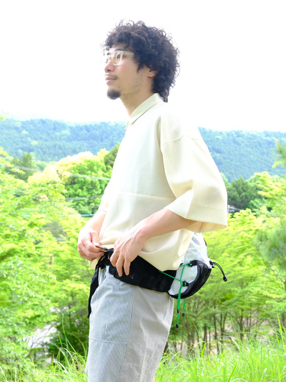 Fanny Pack Grid（サンカクスタンド別注）【CAYL】