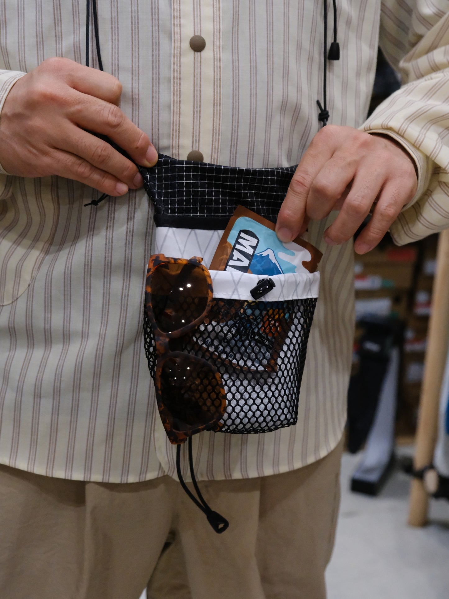 Bottle holder LT+LOOP（サコッシュにもなるマルチホルダー）【aruku trail runner】
