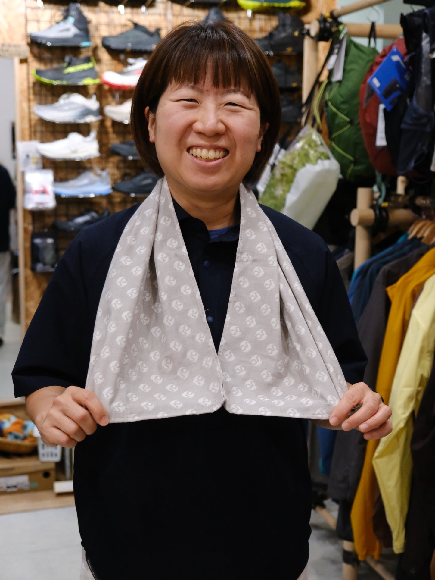 GG Versatile Tenugui（スナップボタン付き／手ぬぐい）【GOSSAMER GEAR】