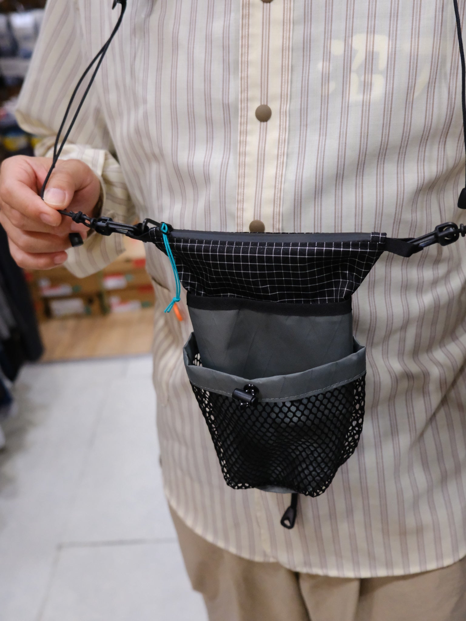 【ruruaさん専用】 Bottle holder LT+LOOP（サコッシュにもなるマルチホルダー）【aruku