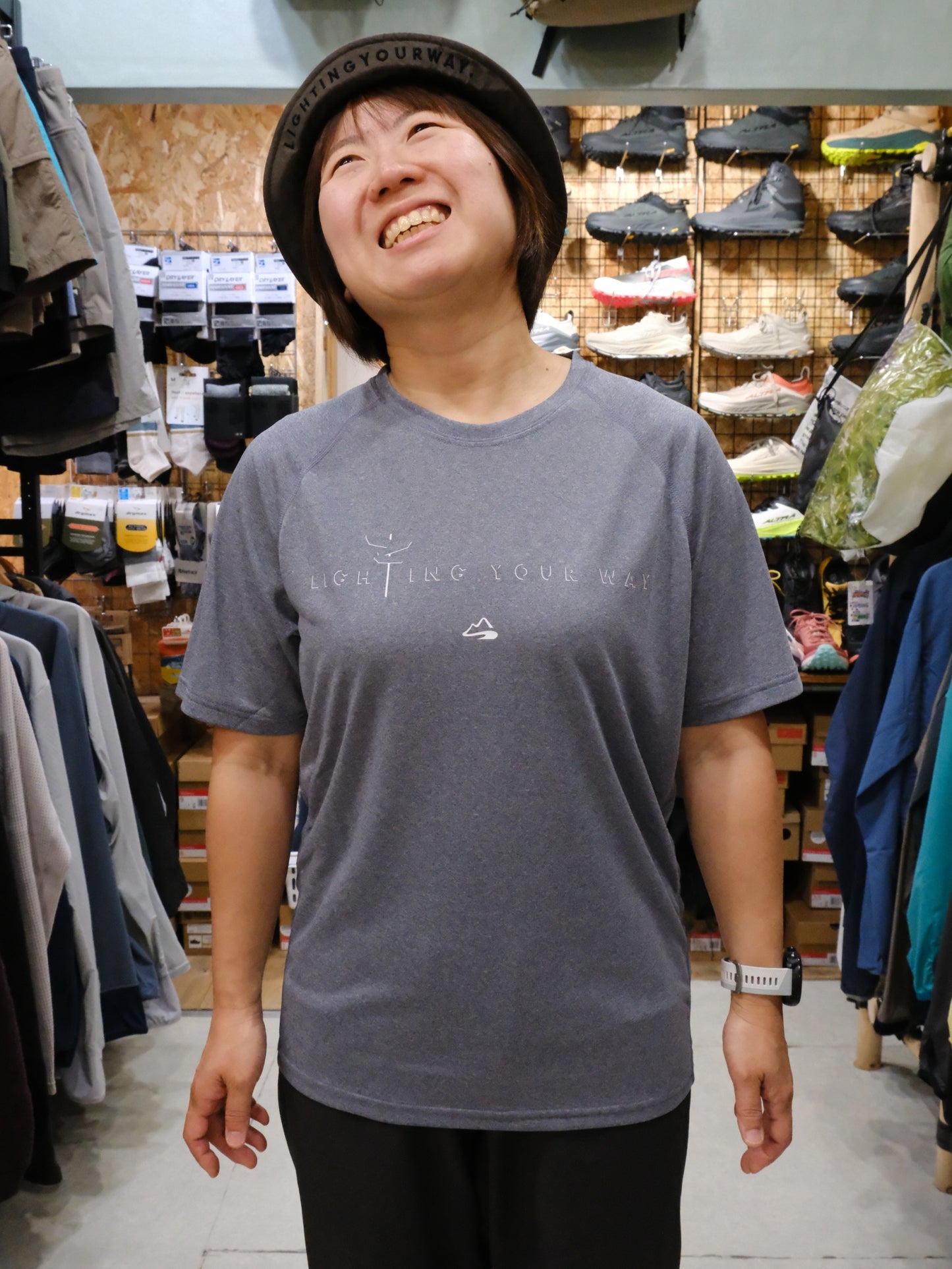 Doo-Bop T-Shirt（張り付かない速乾Tシャツ）【milestone】