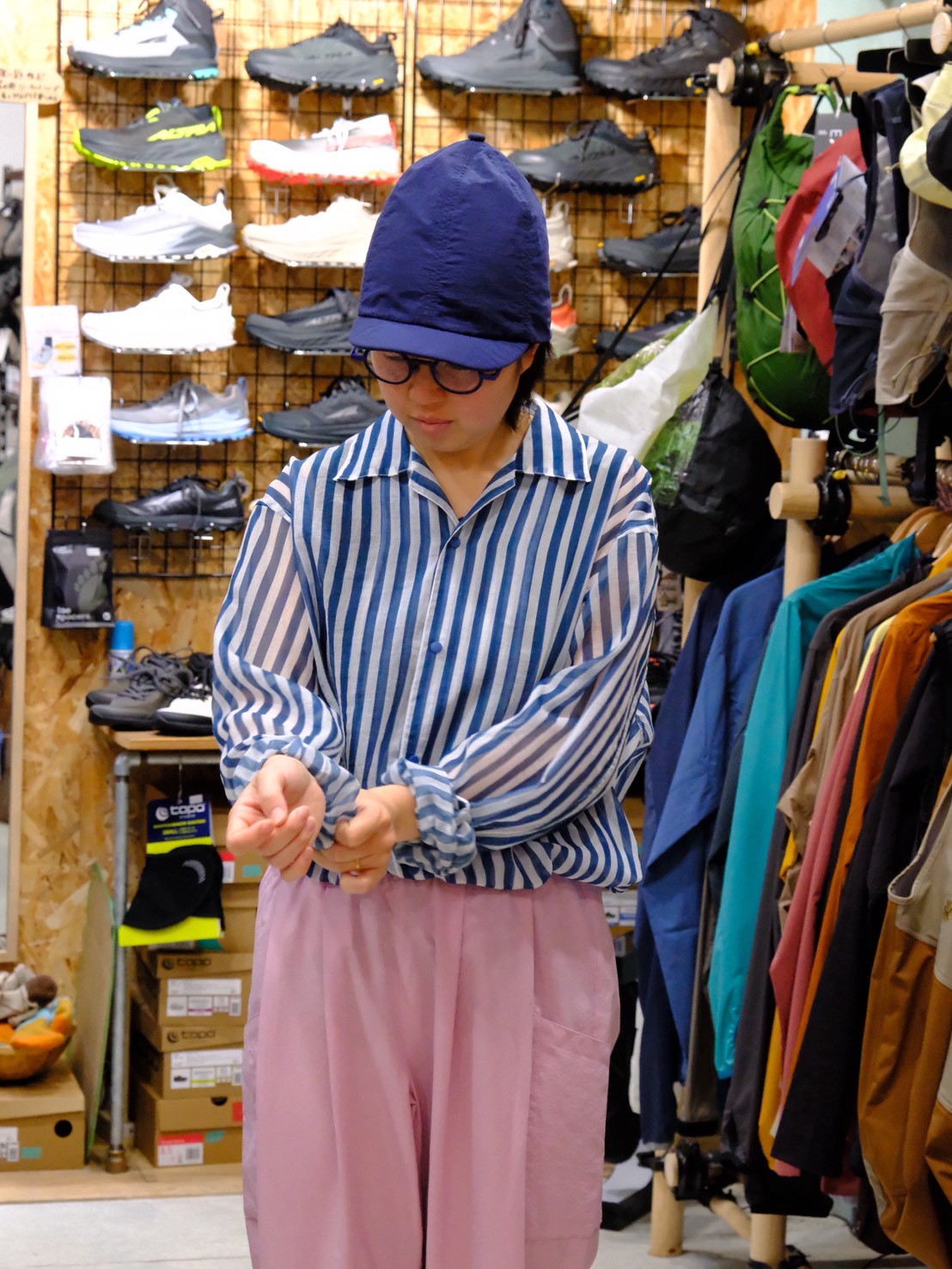 MESH SHIRT L/S【迷迭香(マンネンロウ)】