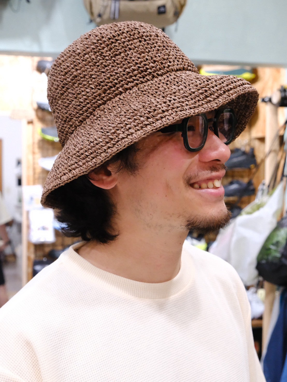 Chip Dome Hat （つばにワイヤー入り）【halo commodity】