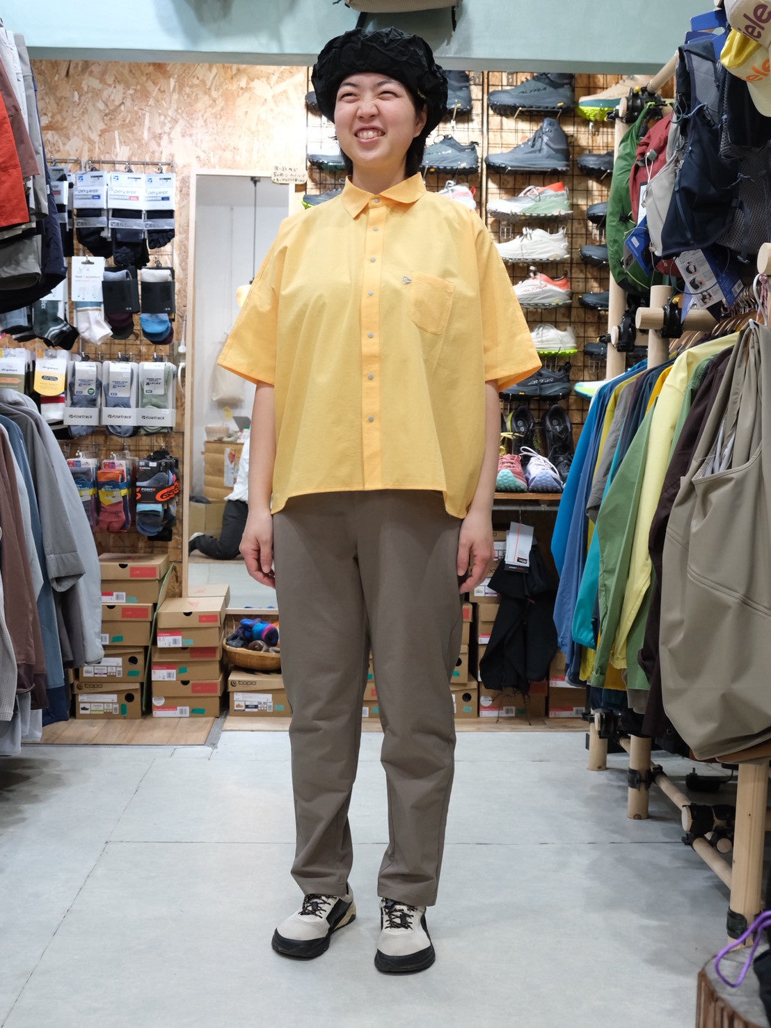 Women's Ventilation Pant（通気性・速乾性バツグン！！真夏も快適パンツ）【AXESQUIN】