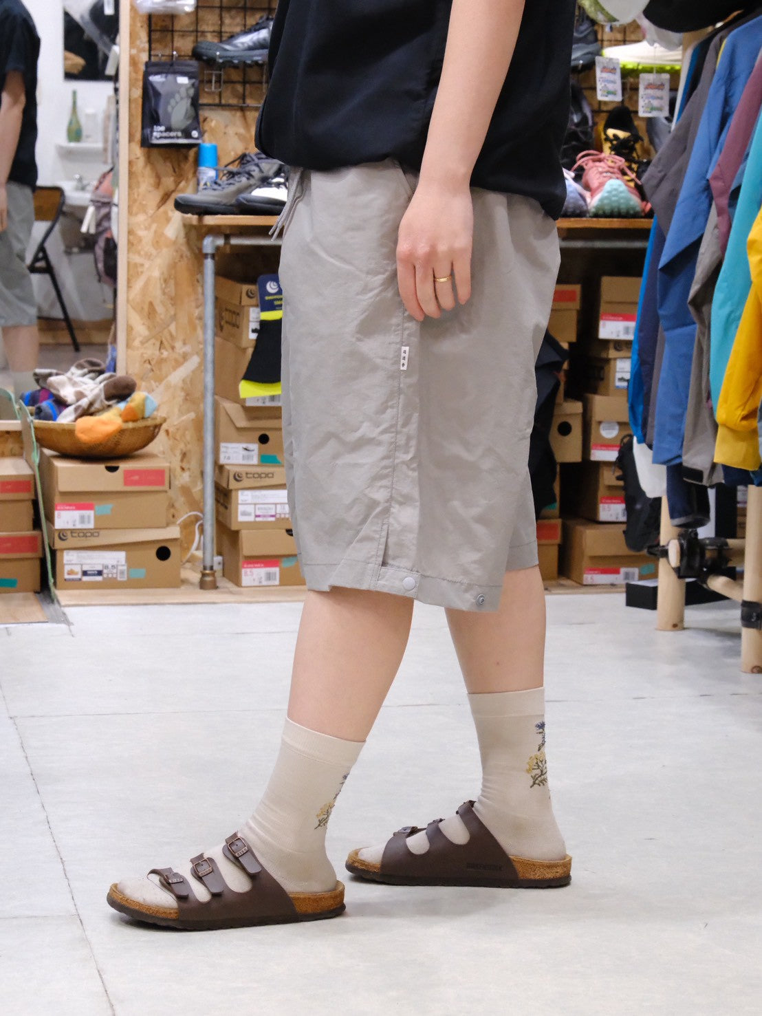 NYLON HARVEST LOOSE SHORTS MPT-8【迷迭香】