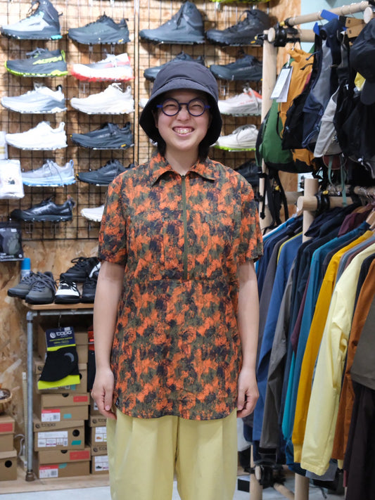 TRIPLE CROWN ZIP DOWN SHORT SLEEVE（速乾・肌触り◎／半袖ハーフジップ）【JOLLY GEAR】