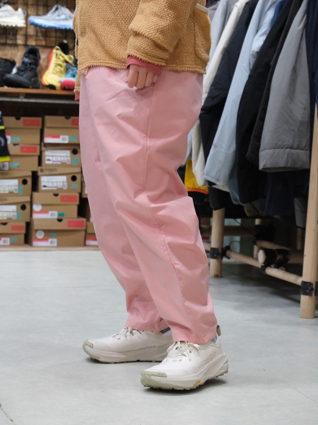 MOUNTAIN HIKE PANTS（楽にカッコよく履けるワイドパンツ）【BAMBOO SHOOTS】