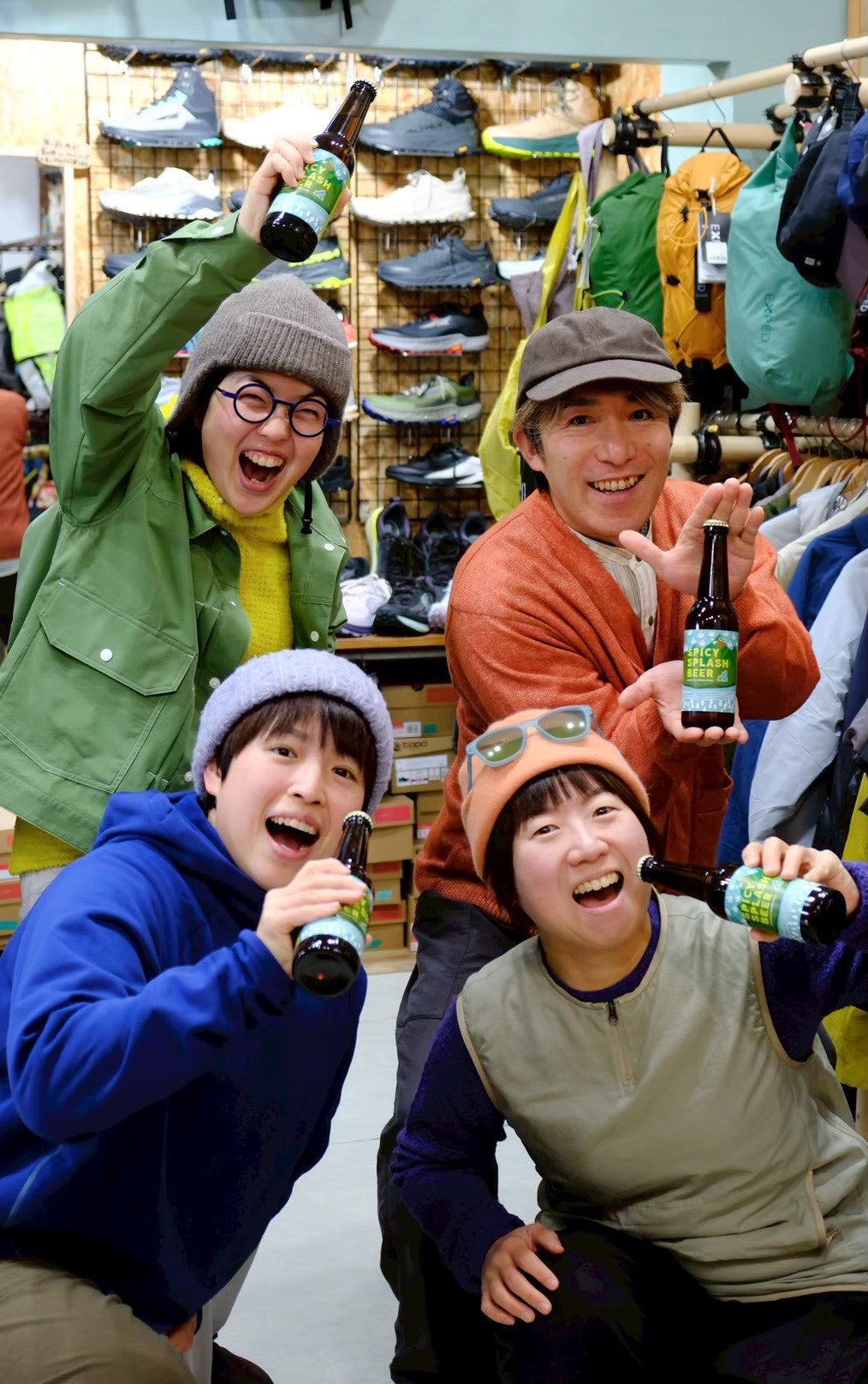 SPICY SPLASH BEER （オリジナルビール）【SANKAKUSTAND × 反射炉ビヤ】※配送専用・他商品と同梱不可