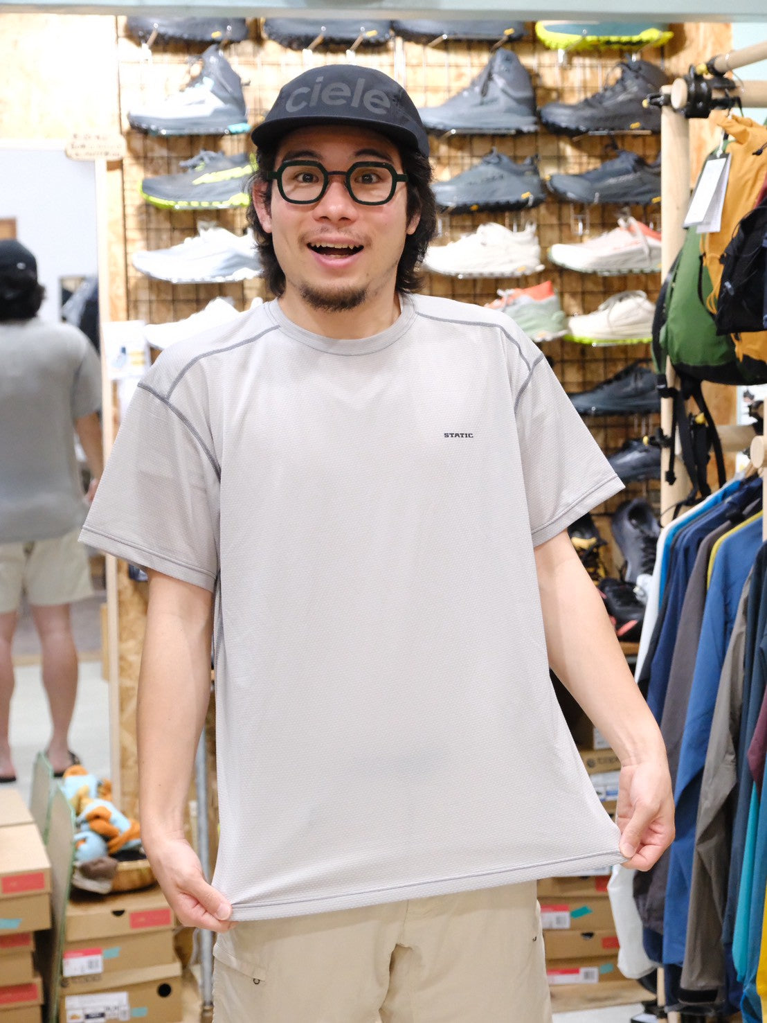 HIVE S/S （汗染みが気にならない/超速乾Tシャツ）【STATIC】