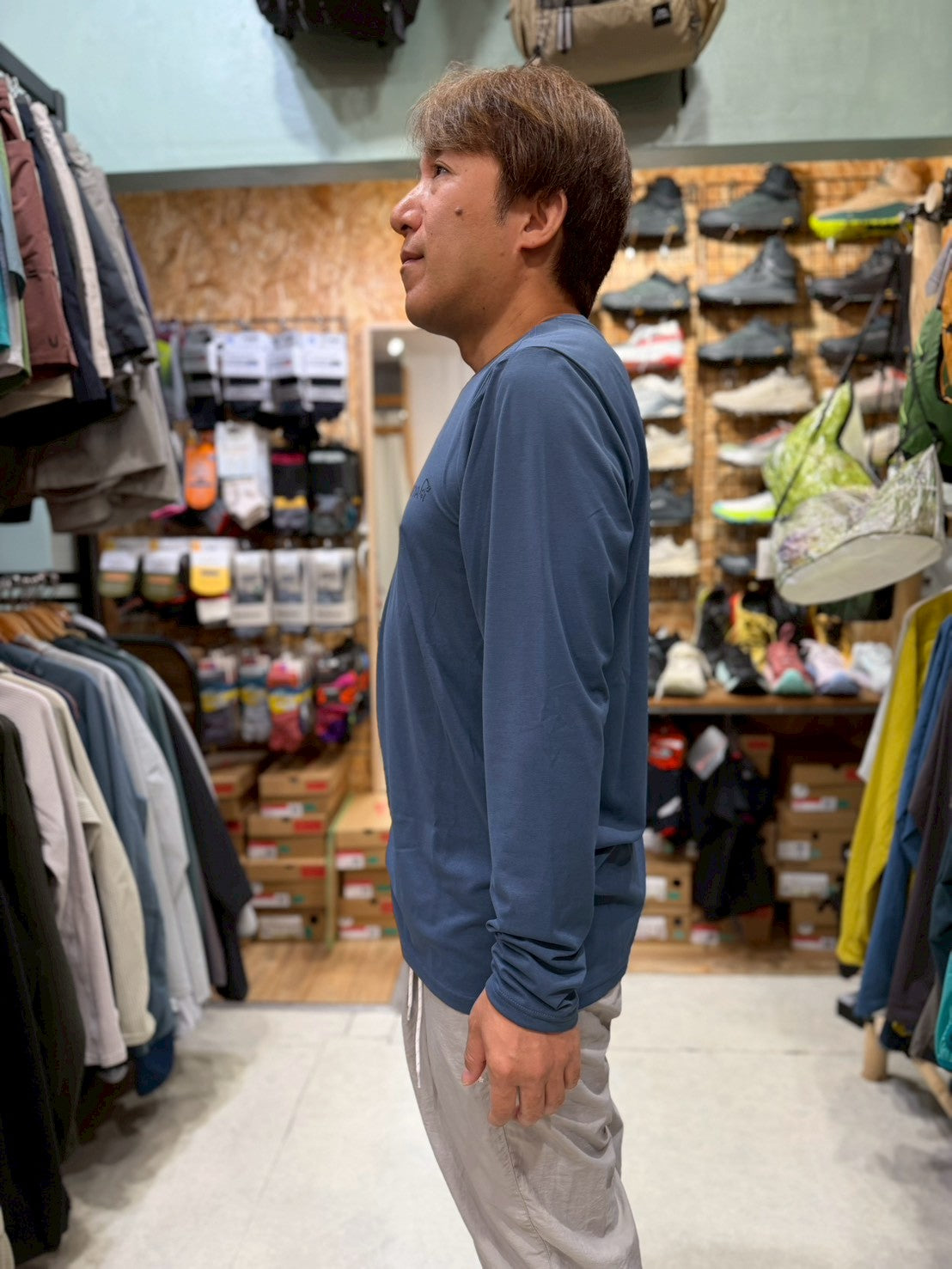 femund tech Long sleeve Mens（速乾・軽量・防臭性が高い）【NORRØNA】