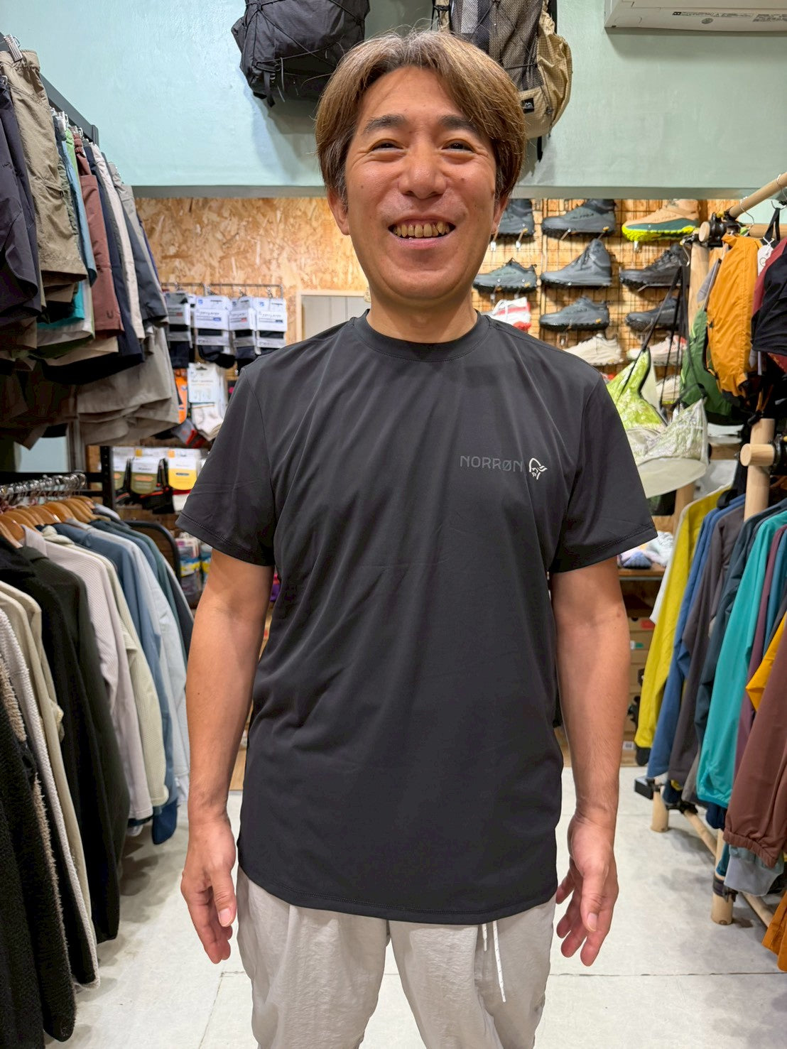 femund tech T-Shirt M‘s（速乾・軽量・防臭性が高い）【NORRØNA】
