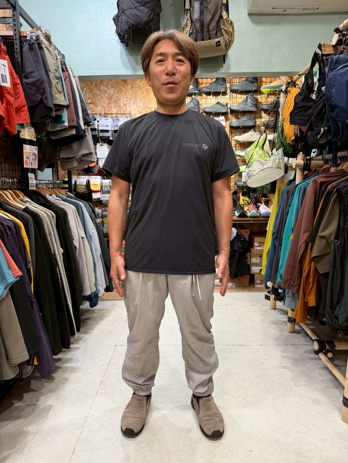 femund tech T-Shirt M‘s（速乾・軽量・防臭性が高い）【NORRØNA】