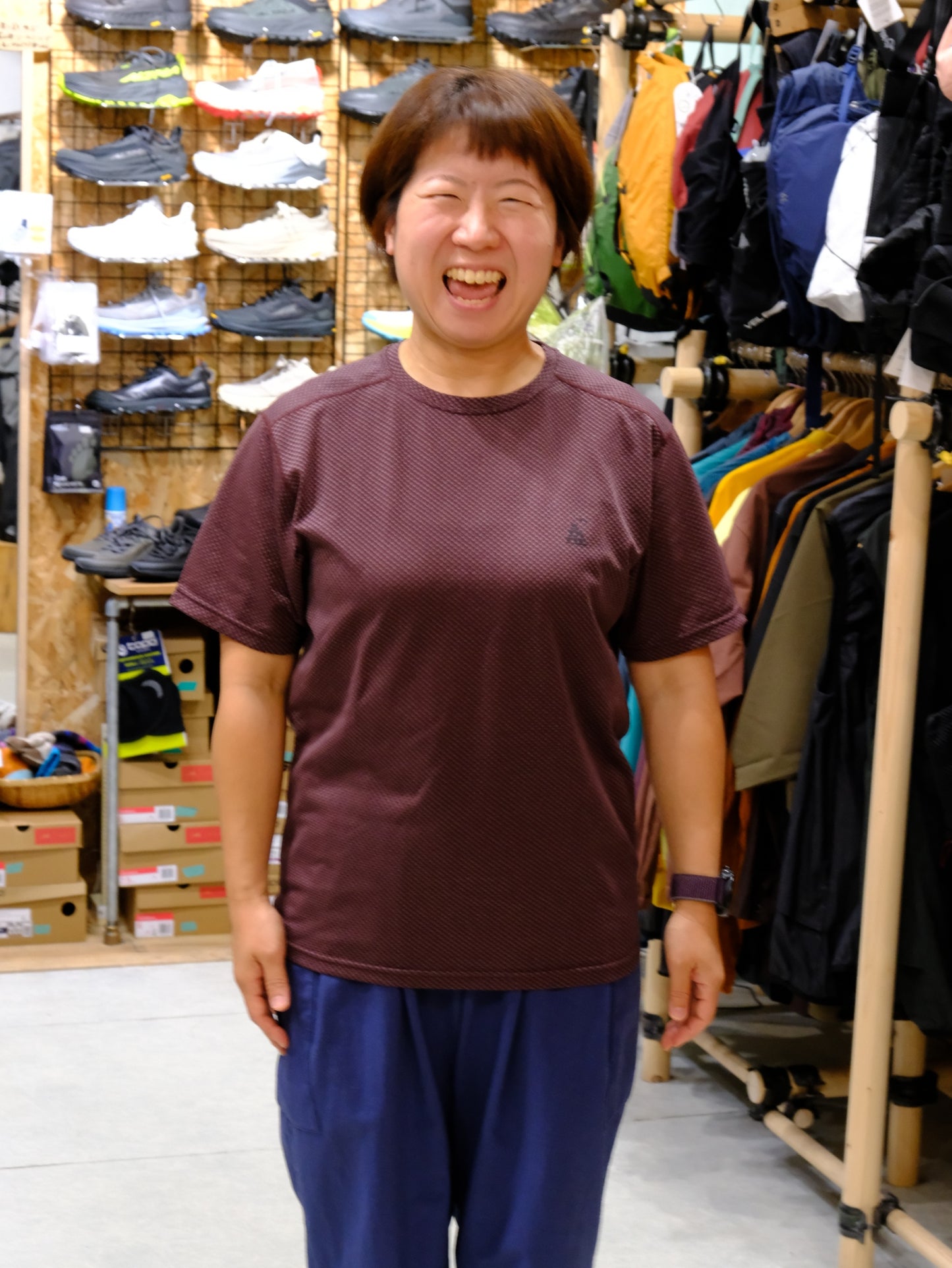 ADJUST S/S SHIRTS（化繊×天然繊維／超速乾Tシャツ）【STATIC】